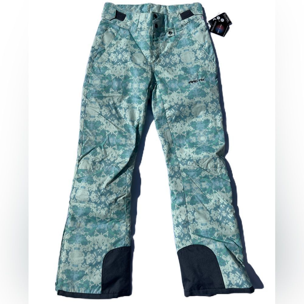 NWT Artix Camouflage Regular Fit Ski Pants Very pretty greens Size S